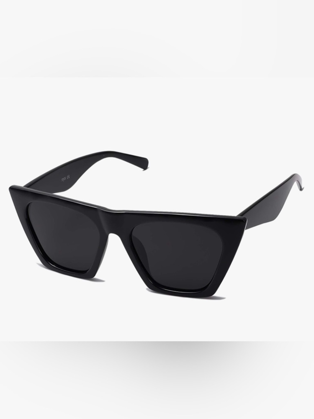 Women’s Black Cat-Eye Sunglasses